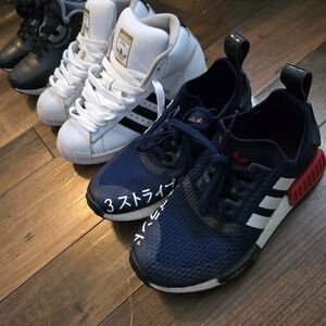 Adidas & Nike Boys  Sneaker Sz 3.5